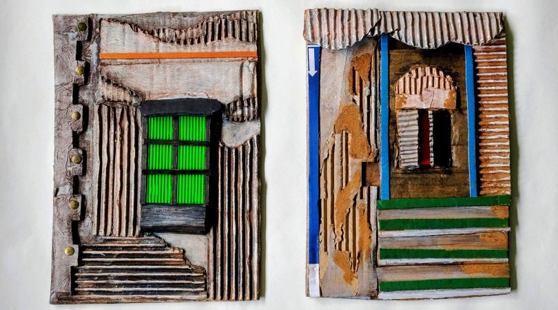 Kris Estreich facade assemblage LA size