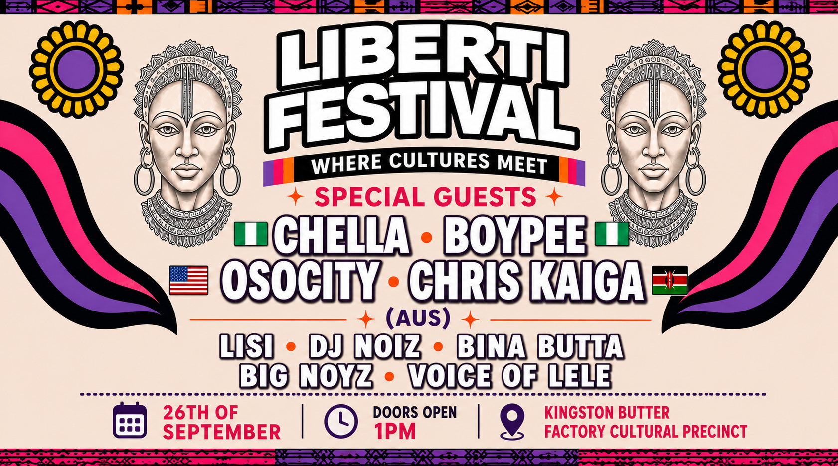 Liberti Festival event poster - new